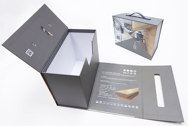 閎康彩色印刷有限公司-手提式木板展示盒